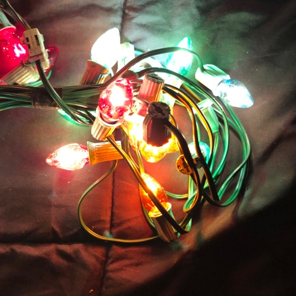2 sets of 20 Vintage incandescent Christmas lights - Picture 2 of 9